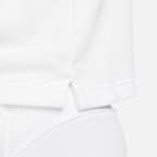 เสื้อเทนนิสผ้าเฟรนช์เทรีผู้หญิง NikeCourt Dri-FIT Heritage