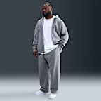 Nike Solo Swoosh Men's Fleece Open-Hem Trousers