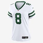 Jersey de fútbol americano Nike de la NFL Game para mujer Aaron Rodgers New York Jets - Blanco