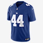 Cam Skattebo New York Giants Men's Nike Dri-FIT NFL Limited Jersey - Rush Blue