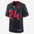 Derek Stingley Jr. Houston Texans 25th Season Men's Nike NFL Game Jersey - Navy
