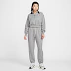 Nike Sportswear Women's Oversized Quarter-Zip Cropped Sweatshirt