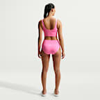 Midkini con cuello en forma de U para mujer Nike Swim