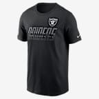 Las Vegas Raiders Sideline Team Issue Men's Nike Dri-FIT NFL T-Shirt - Black