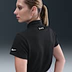 Polo de golf de manga corta para mujer Nike