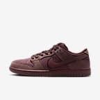 Nike SB Dunk Low Premium Skate Shoes - Burgundy Crush/Earth/Dark Pony/Dark Team Red