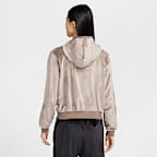 Nike Sportswear Chill Knit Women's Loose Velour Full-Zip Hoodie