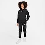 Nike Sportswear Club Fleece Big Kids' (Girls') Crew Sweatshirt