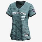 Vladimir Guerrero Jr. American League 2023 All-Star Game Women's Nike MLB Limited Jersey - Teal