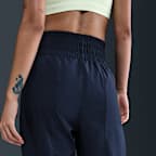 กางเกงขายาวเอวสูงพิเศษผู้หญิง Nike Dri-FIT One