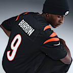 Camisola de jogo de futebol americano NFL Cincinnati Bengals (Joe Burrow) para homem