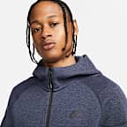 Hoodie com fecho completo Nike Sportswear Tech Fleece Windrunner para homem