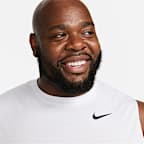 Playera sin mangas para hombre (personas altas y tallas grandes) Nike Swim Hydroguard Essential