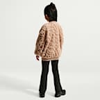 Conjunto de 2 piezas con leggings acampanados para niños talla pequeña Nike Cozy