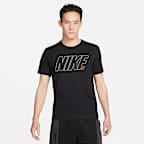 Nike Dri-FIT 男款圖樣訓練 T 恤