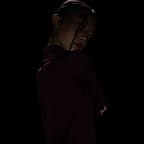 Nike Pro Therma-FIT meisjestop met halflange rits en lange mouwen