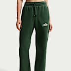 ナイキ スポーツウェア フェニックス フリース ウィメンズ ハイウエスト ワイドレッグ ロゴ パンツ