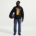 Sudadera con gorro sin cierre de básquetbol Dri-FIT de tejido Fleece para hombre Kobe