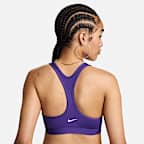 สปอร์ตบรามีกราฟิกผู้หญิงไม่เสริมฟองน้ำ Nike Pro Swoosh Light Support