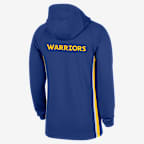 Golden State Warriors Zoned Men's Nike Dri-FIT NBA 1/4-Zip Hoodie