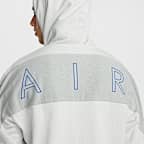 Sudadera con gorro de tejido Fleece y cierre completo para hombre Nike Air 