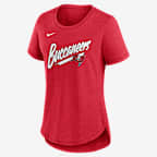 Tampa Bay Buccaneers Primetime Women's Nike NFL T-Shirt - Red