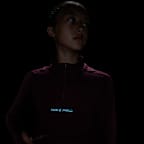 Nike Pro Therma-FIT meisjestop met halflange rits en lange mouwen