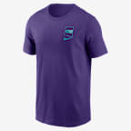 Arizona Diamondbacks City Connect 2-Hit Men's Nike MLB T-Shirt - Purple