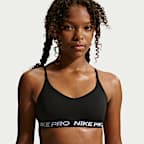 Nike Pro Older Kids' (Girls') Indy Bra