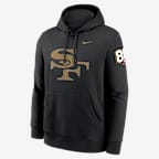 San Francisco 49ers 80th Anniversary Third Down Stop Club Men's Nike NFL Pullover Hoodie - Black