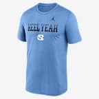 North Carolina Primetime Kinetic Mantra Legend Men's Nike Dri-FIT College T-Shirt - Light Blue