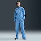 Netherlands Windrunner Women's Nike Football UV Woven Jacket