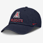 Arizona On-Field Club Gameday Men's Nike College Adjustable Hat - Navy
