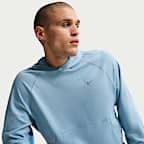 Sudadera con gorro sin cierre de alto rendimiento Dri-FIT con protección contra los rayos UV para hombre Nike Primary NanoKnit