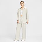 เสื้อยืดแขนยาวโอเวอร์ไซส์ Dri-FIT ผู้หญิง Nike 24.7 PerfectStretch