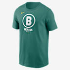 Boston Red Sox City Connect Large Logo Men's Nike MLB T-Shirt - Blue