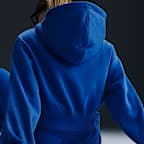 Sudadera con gorro holgada cropped de cierre completo para mujer Nike Sportswear Phoenix Fleece