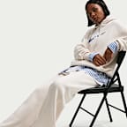 Nike Sportswear Phoenix Fleece Women's High-Waisted Wide-Leg Logo Trousers