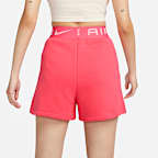 Nike Sportswear Air 女款高腰 Fleece 短褲