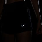 Nike Dri-FIT One 女款中腰 3" 二合一短褲