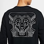 LeBron Men's Max90 Long-Sleeve Basketball T-Shirt