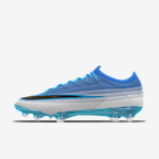 Nike Mercurial Vapor 17 Elite By You customized low-top voetbalschoenen (stevige ondergrond) - Bright Crimson/Wit