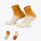 Nike Everyday Plus Cushioned Ankle Socks (2 Pairs) - Multi-Colour