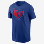 Texas Rangers Icon Men's Nike MLB T-Shirt - Royal