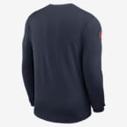 Chicago Bears Sideline Coach Men's Nike Dri-FIT NFL Long-Sleeve Top