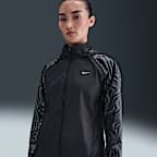 เสื้อแจ็คเก็ตวิ่งผู้หญิง Repel Nike Tempo Flash