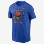 Florida Legacy Stacked Est Men's Nike College T-Shirt - Royal