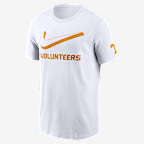 Tennessee Primetime Campus 2-Hit Swoosh Men's Nike College T-Shirt - White