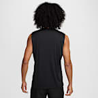 Camiseta sin mangas Dri-FIT con protección contra los rayos UV para hombre Nike Swim Hydroguard Essential