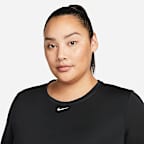 Nike Dri-FIT One Women's Standard Fit Long-Sleeve Top (Plus Size)